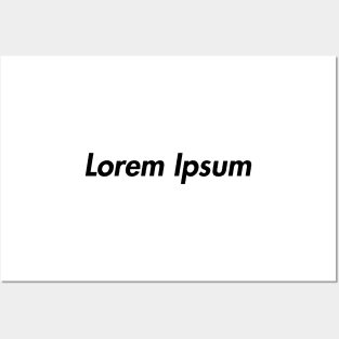 Lorem Ipsum Posters and Art